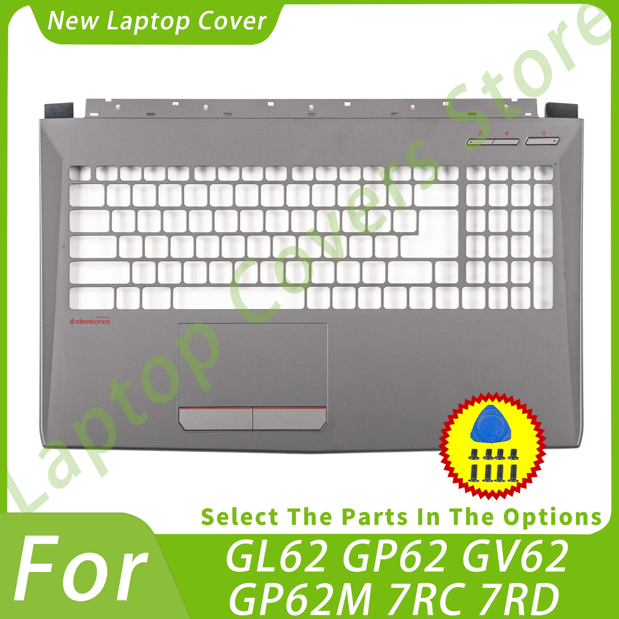 НОВЫЕ чехлы для GV62 GL62 GP62 GP62MVR 6QG 6QF MS-16J9 GP62MVR GL62M Детали ноутбука Пластик Замена серой верхней крышки Подставка для рук 15,6 дюйма
НОВЫЕ чехлы для GV62 GL62 GP62 GP62MVR 6QG 6QF MS-16J9 GP62MVR GL62M Детали ноутбука Пластик Замена серой верхней крышки Подставка для рук 15,6 дюйма