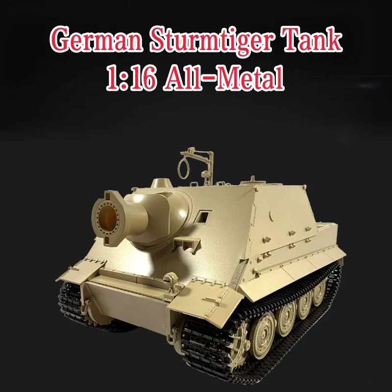 1/16 MATO All-Metal German Sturmtiger 2.4G Remote Control Tank Infrared Battle Electric Military Model Toys Gift
1/16 MATO All-Metal German Sturmtiger 2.4G Remote Control Tank Infrared Battle Electric Military Model Toys Gift