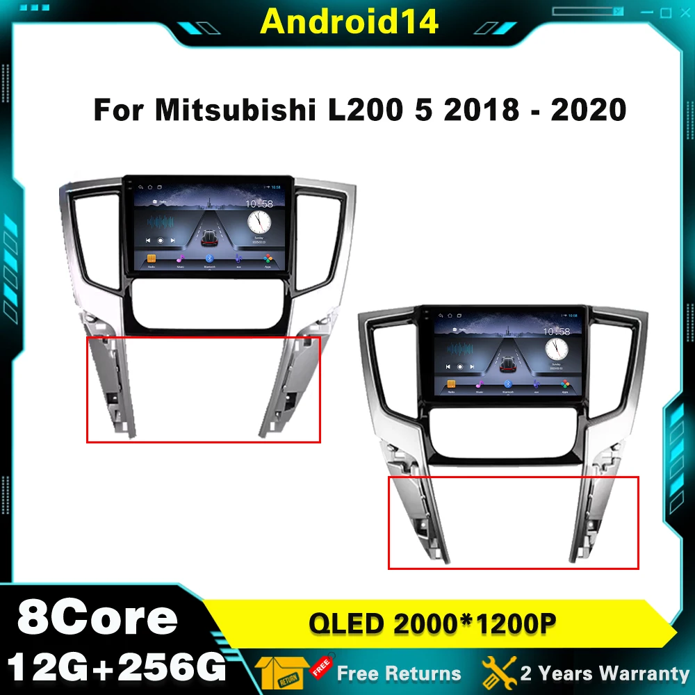 Android 14 For Mitsubishi L200 5 2018 - 2020 LHD RHD Car Video Player Multimedia Auto Navigation Carplay DVD Screen Head Unit
Android 14 For Mitsubishi L200 5 2018 - 2020 LHD RHD Car Video Player Multimedia Auto Navigation Carplay DVD Screen Head Unit