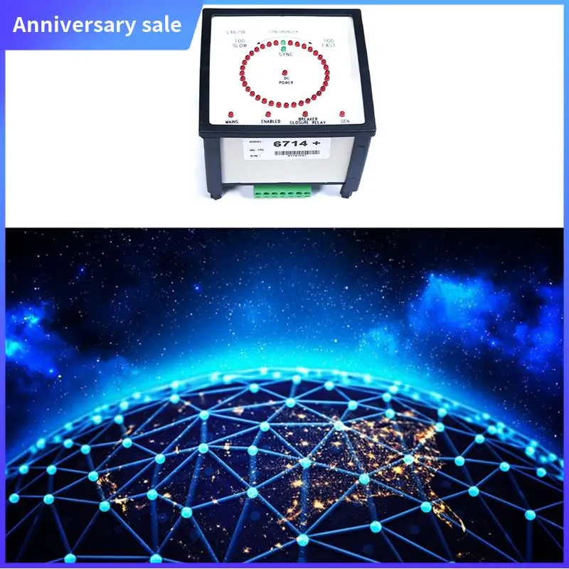 1 PCS Synchronized Parallel Table Syc6714+ Generator Parallel Control Cabinet Generator Accessories Portable Accessories
1 PCS Synchronized Parallel Table Syc6714+ Generator Parallel Control Cabinet Generator Accessories Portable Accessories