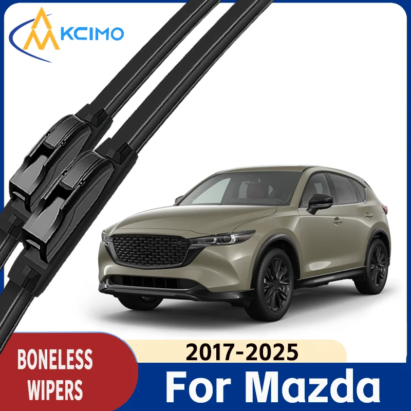 All Season Windshield Wiper Blades for Mazda CX-5 KF 2017-2025 Windscreen Wiper Soft Rubber Quiet Wiper Blade Car Accessories
All Season Windshield Wiper Blades for Mazda CX-5 KF 2017-2025 Windscreen Wiper Soft Rubber Quiet Wiper Blade Car Accessories