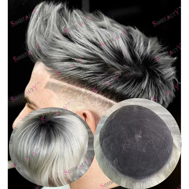 Full Swiss Lace Super Durable Ombre 1BT60R Blonde Men Toupee 100%Human Hair System Prosthesis Capillary 30mm Wave Male Hairpiece
Full Swiss Lace Super Durable Ombre 1BT60R Blonde Men Toupee 100%Human Hair System Prosthesis Capillary 30mm Wave Male Hairpiece