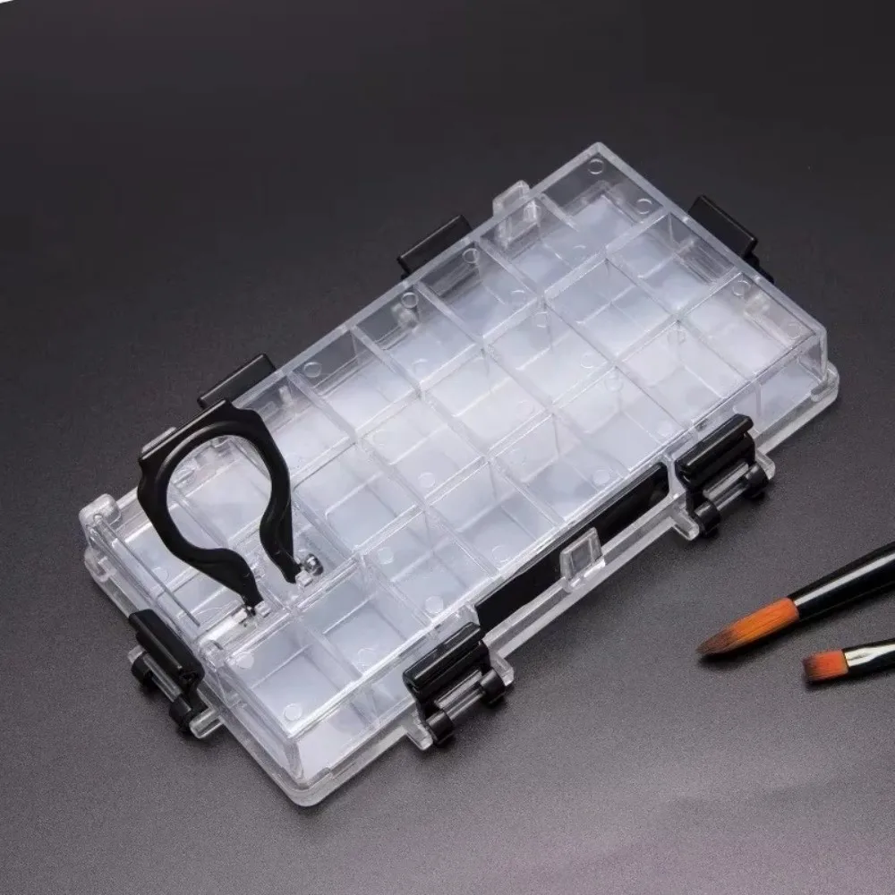 12/24/36 Wells Paint Palette Tray Airtight Leakproof Portable Paint Tray Box Empty Acrylic Watercolor Painting Pallet
12/24/36 Wells Paint Palette Tray Airtight Leakproof Portable Paint Tray Box Empty Acrylic Watercolor Painting Pallet