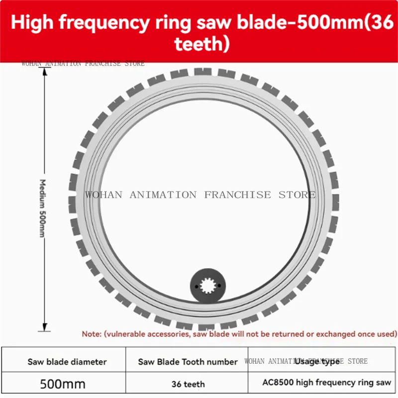 300-600mm Circular Saw Blade Concrete Wall Cutting Disc 20-44Teeth Circular Saw Blade Special Tools for Circular Saws
300-600mm Circular Saw Blade Concrete Wall Cutting Disc 20-44Teeth Circular Saw Blade Special Tools for Circular Saws