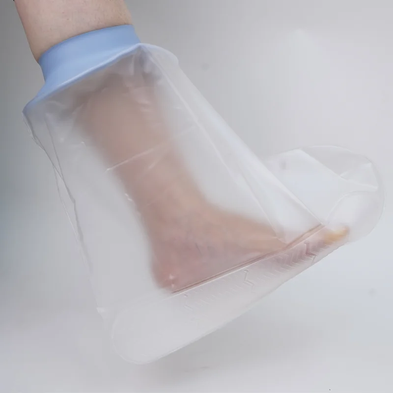 Reusable Extra Wide Full Leg Waterproof Cast Cover for Shower After Knee Surgeries with Non-Slip Bottom for Leg Wounds Bandage
Reusable Extra Wide Full Leg Waterproof Cast Cover for Shower After Knee Surgeries with Non-Slip Bottom for Leg Wounds Bandage