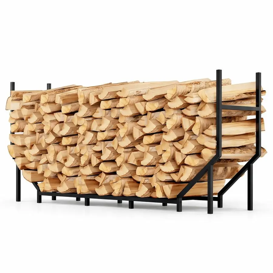 ft Firewood Rack Outdoor, Heavy Duty Metal Fire Wood Rack for 880LBS Capacity, 1 4 Cord Log Holder with 12 Support Legs for Pati
ft Firewood Rack Outdoor, Heavy Duty Metal Fire Wood Rack for 880LBS Capacity, 1 4 Cord Log Holder with 12 Support Legs for Pati