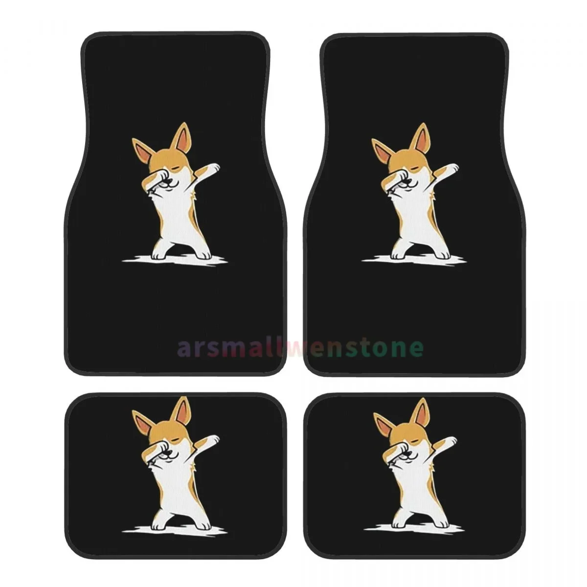Корги Dabbing Dog-alfombrilla terciopelo cristal para el suelo l coche para mujer, 4-х детали, антиинкрустация, аксессуары
Корги Dabbing Dog-alfombrilla terciopelo cristal para el suelo l coche para mujer, 4-х детали, антиинкрустация, аксессуары