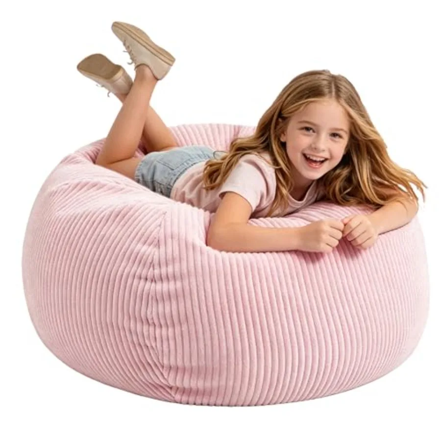 Bean Bag Chairs for /Teen with Memory Foam Filling Bean Bag Sofa with Soft Corduroy Fabric BeanBag Chair for Living Room Bedroo
Bean Bag Chairs for /Teen with Memory Foam Filling Bean Bag Sofa with Soft Corduroy Fabric BeanBag Chair for Living Room Bedroo