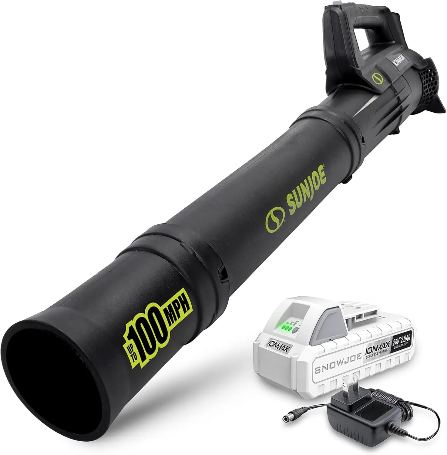 24V Cordless Turbine Jet Blower, 100 MPH Air Speed, Battery & Charger Included for Yard Cleanup
24V Cordless Turbine Jet Blower, 100 MPH Air Speed, Battery & Charger Included for Yard Cleanup