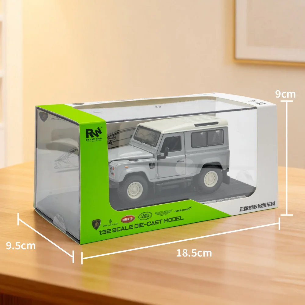 Масштабная модель внедорожника Classic Defender V8 LSLAY Edition 2023 года (1:32) с акриловым пылезащитным чехлом, литая из сплава, коллекционная, для декора
Масштабная модель внедорожника Classic Defender V8 LSLAY Edition 2023 года (1:32) с акриловым пылезащитным чехлом, литая из сплава, коллекционная, для декора