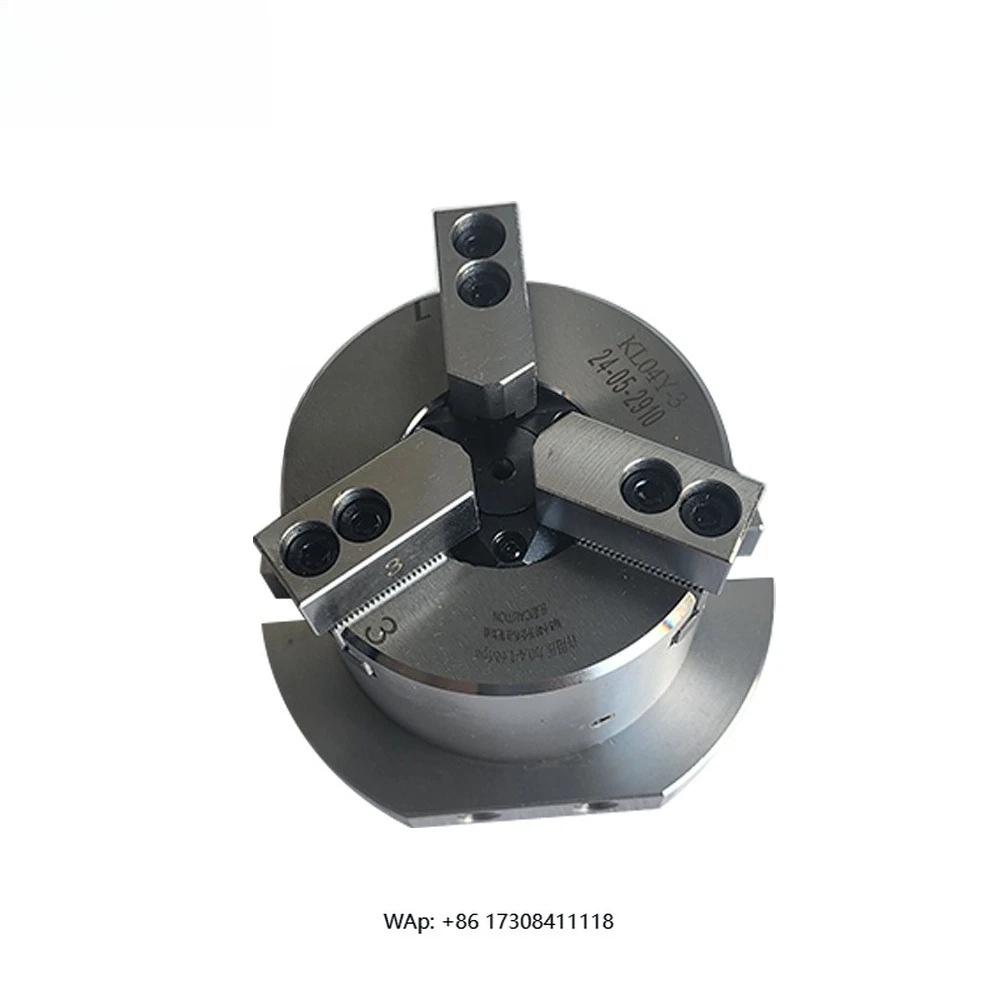 Vertical Hollow Pneumatic Chuck Adjustable Three Jaw Self Centring Chucks 3 Jaw CNC Lathe Chuck for Lathe Machine
Vertical Hollow Pneumatic Chuck Adjustable Three Jaw Self Centring Chucks 3 Jaw CNC Lathe Chuck for Lathe Machine