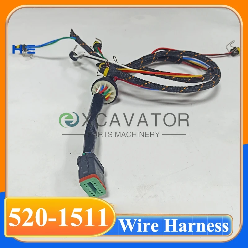 520-1511 222-5917 C7 Fuel Injector Wiring Harness 2225917 5201511 for E 325D 329D 324D 326D 328D E325D Excavator
520-1511 222-5917 C7 Fuel Injector Wiring Harness 2225917 5201511 for E 325D 329D 324D 326D 328D E325D Excavator