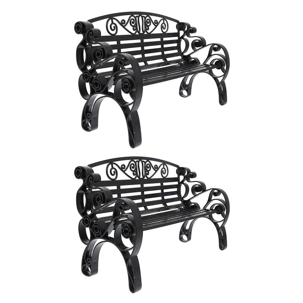 2Pcs Miniature Bench Chair Plastic Small Park Benches Decorative Garden Furniture Dollhouse Accessories House Mini Bench
2Pcs Miniature Bench Chair Plastic Small Park Benches Decorative Garden Furniture Dollhouse Accessories House Mini Bench