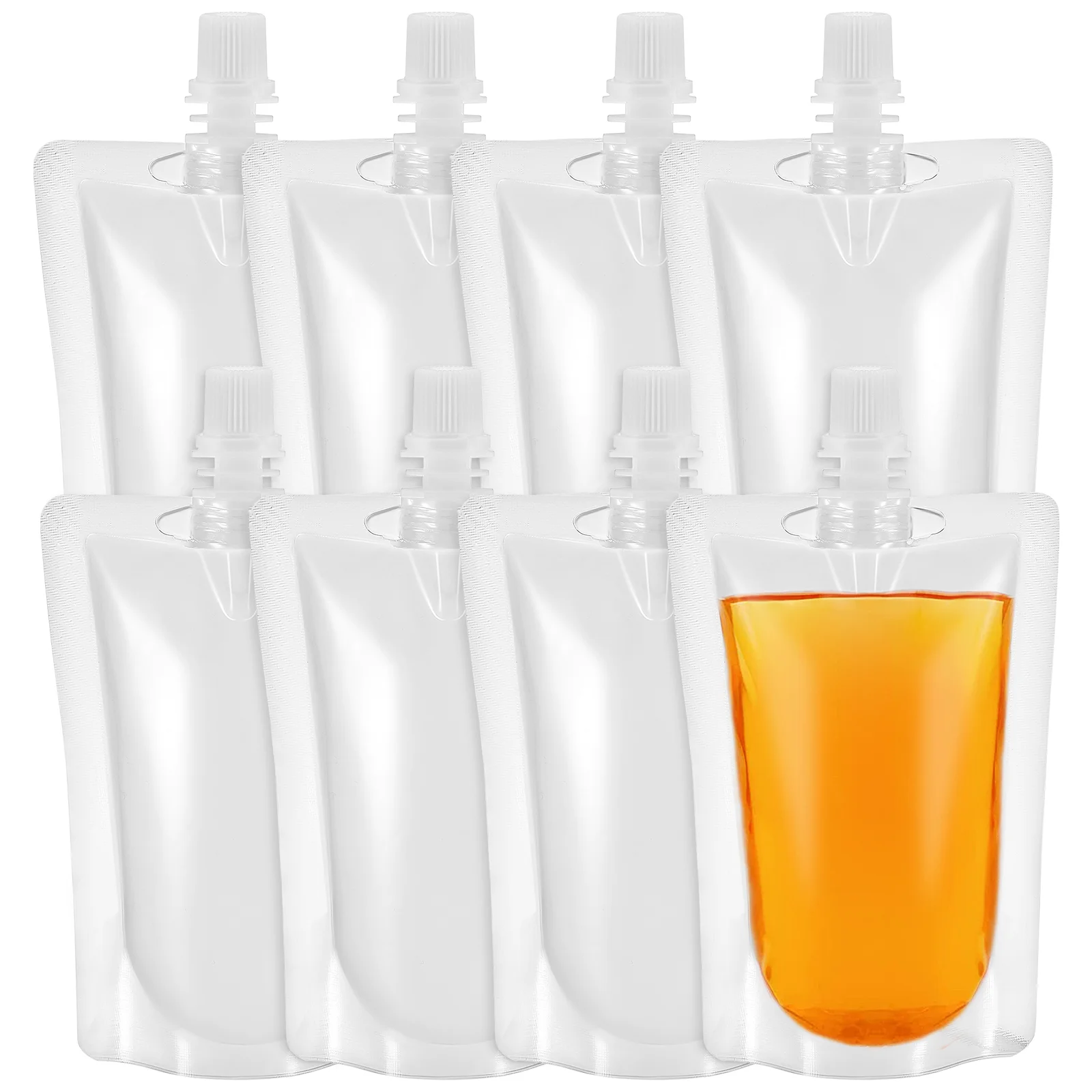 50 Pcs Transparent Flasks Pouches Drink Bag Clear Beverage Outdoor Water Containers Camping Fishing Bags
50 Pcs Transparent Flasks Pouches Drink Bag Clear Beverage Outdoor Water Containers Camping Fishing Bags
