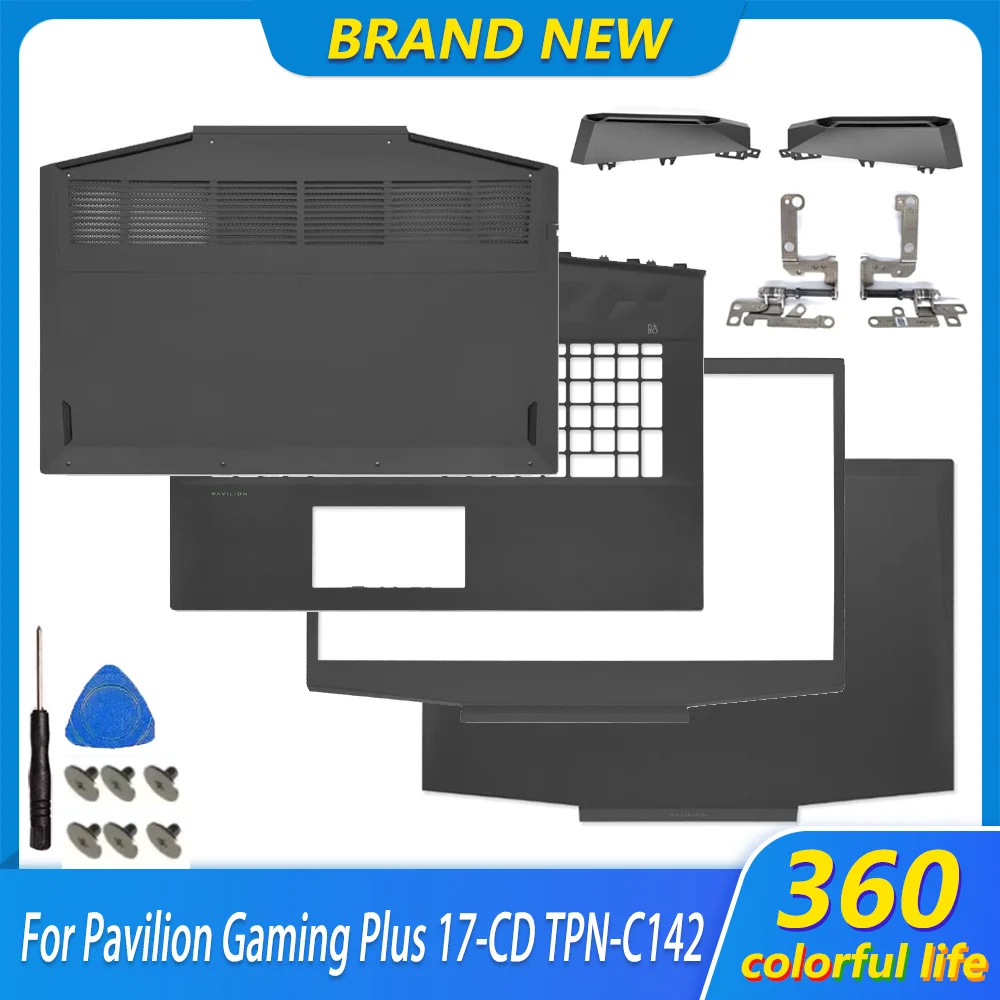 New Laptop Cover For Pavilion Gaming Plus 17-CD TPN-C142 LCD Screen Back Cover Front Bezel Hinges Outlet Palmrest Bottom Case
New Laptop Cover For Pavilion Gaming Plus 17-CD TPN-C142 LCD Screen Back Cover Front Bezel Hinges Outlet Palmrest Bottom Case