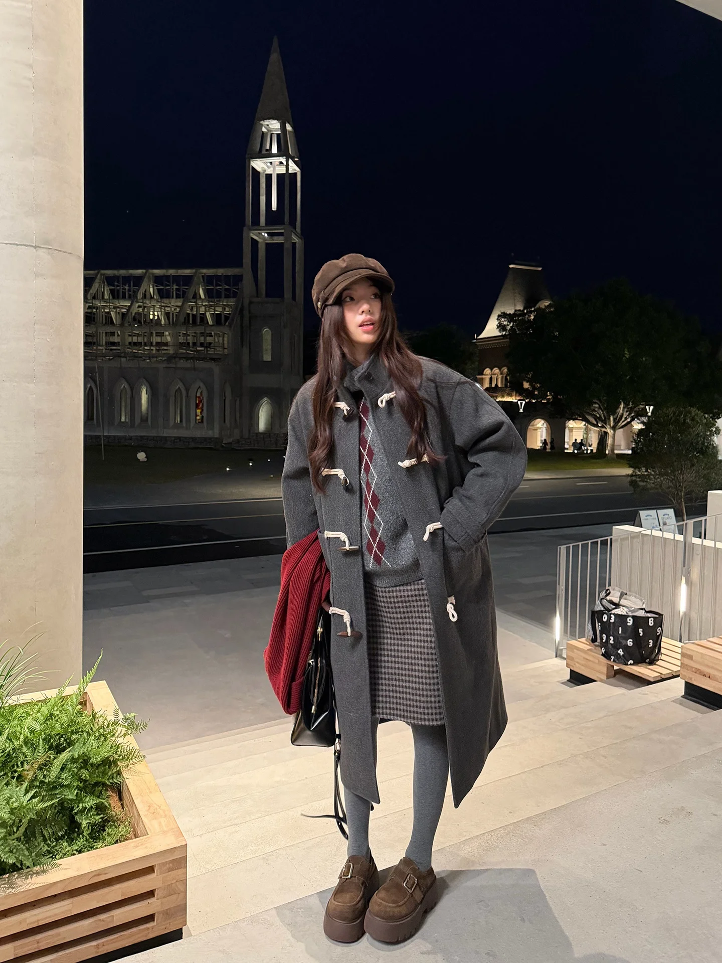 ay Woolen Coat Women's Stand Collar Button up Thi Winter Long Sve Korean Sle Casual Faion Outerwear by Unspecified...
ay Woolen Coat Women's Stand Collar Button up Thi Winter Long Sve Korean Sle Casual Faion Outerwear by Unspecified...