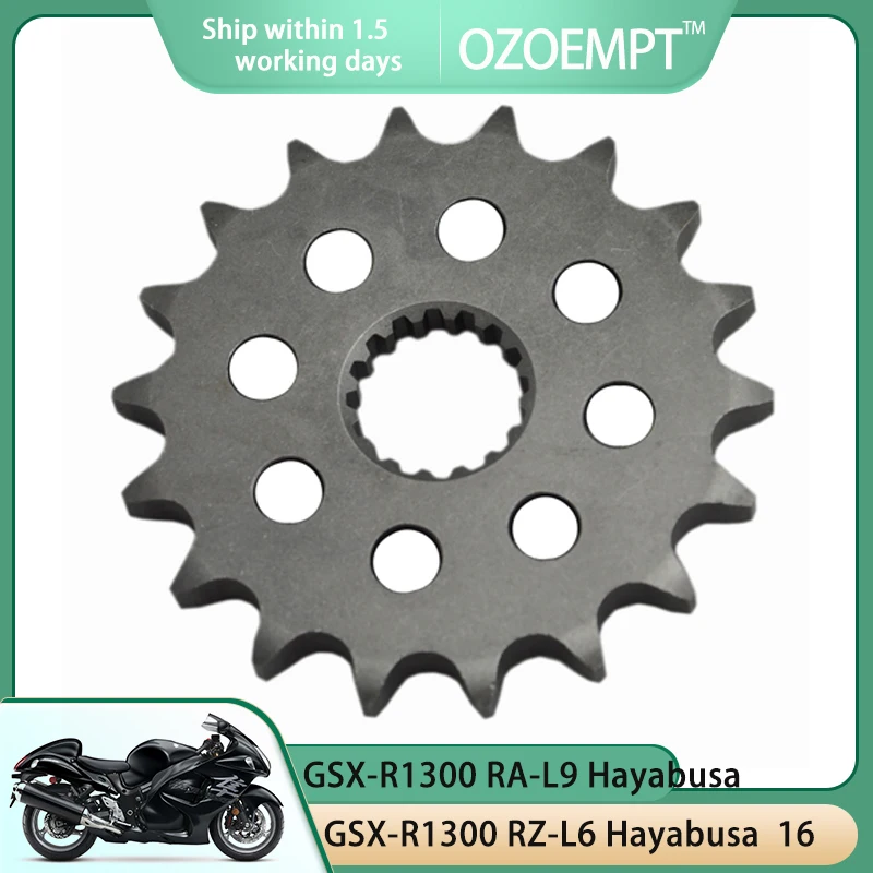 Передняя Звездочка для мотоцикла OZOEMPT 530-18T, применяется для Φ, Hayabusa, 19 фотоблесток, Hayabusa 16
Передняя Звездочка для мотоцикла OZOEMPT 530-18T, применяется для Φ, Hayabusa, 19 фотоблесток, Hayabusa 16