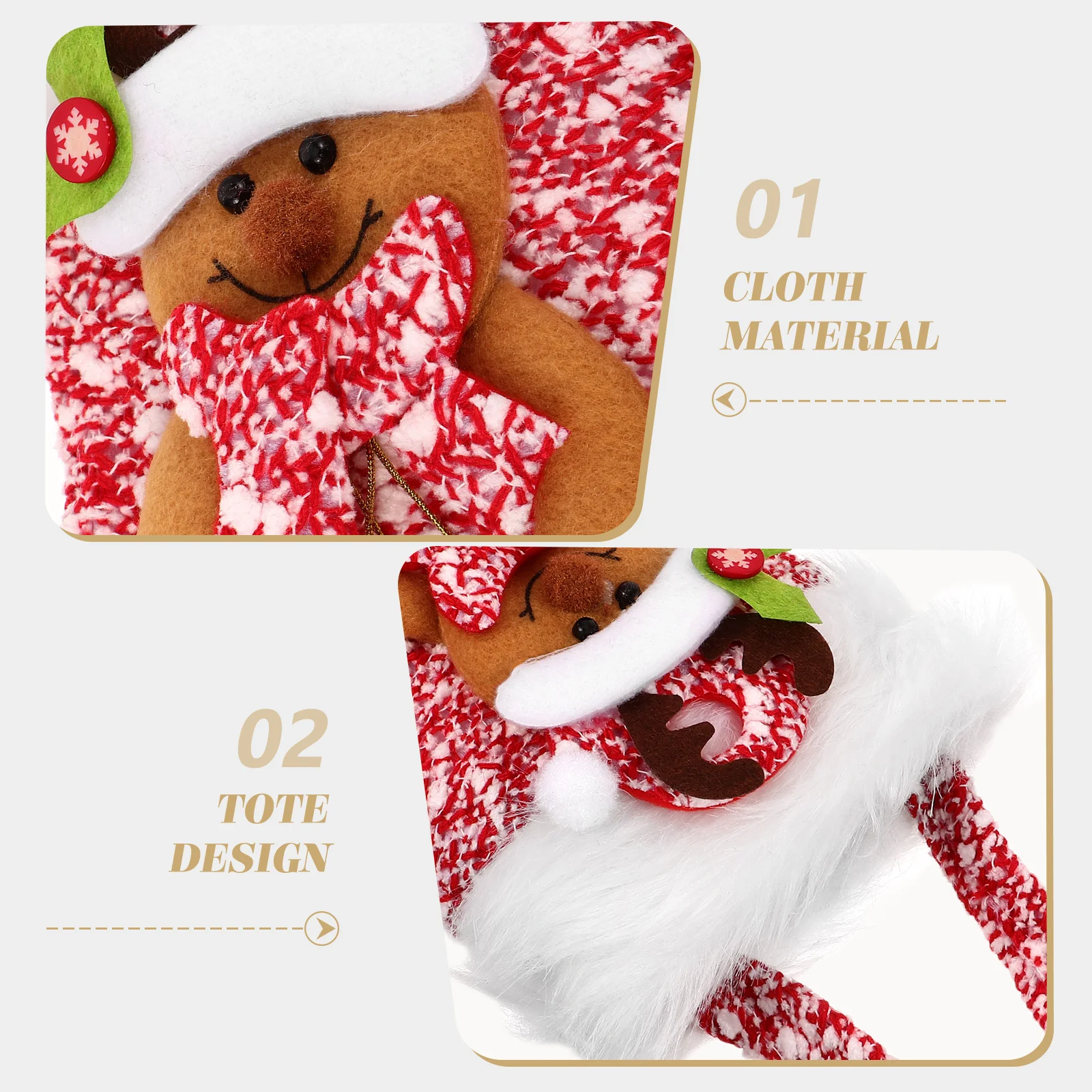 1PCS Christmas Apple Bag Party Small Gifts Reusable Tote Safe Reliable Festive Design Goodie Bags Treat Wrapping Cloth
1PCS Christmas Apple Bag Party Small Gifts Reusable Tote Safe Reliable Festive Design Goodie Bags Treat Wrapping Cloth