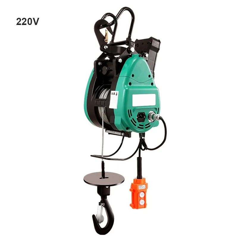 220V Upgraded Double-Hole Electric Hoist Hanging Wire Rope Portable Lift Crane Construction Site Special Equipment
220V Upgraded Double-Hole Electric Hoist Hanging Wire Rope Portable Lift Crane Construction Site Special Equipment
