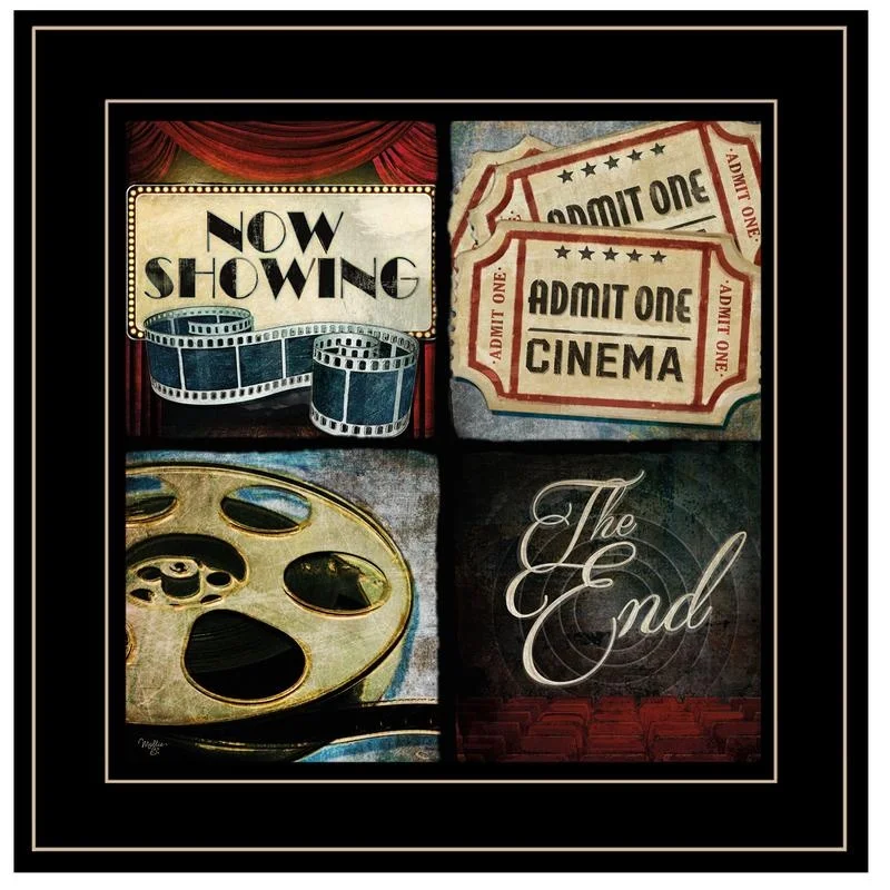 At the Movies I Framed Print Black Frame Art Decoration
At the Movies I Framed Print Black Frame Art Decoration