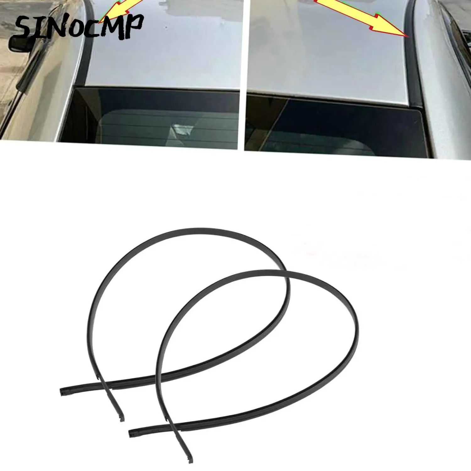 1 Pair L+R Side Roof Drip Moulding Trim Set 75551-52160 75552-52140 For Toyota Yaris Sedan 2007 2008-2011 Automobile Parts
1 Pair L+R Side Roof Drip Moulding Trim Set 75551-52160 75552-52140 For Toyota Yaris Sedan 2007 2008-2011 Automobile Parts