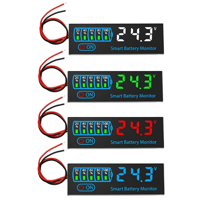 ABSS-18650 Li-Ion Lipo Lithium Test 7-55V Acid Battery Level Indicator Tester LED Display Meter Module Capacity Voltage Meter
ABSS-18650 Li-Ion Lipo Lithium Test 7-55V Acid Battery Level Indicator Tester LED Display Meter Module Capacity Voltage Meter