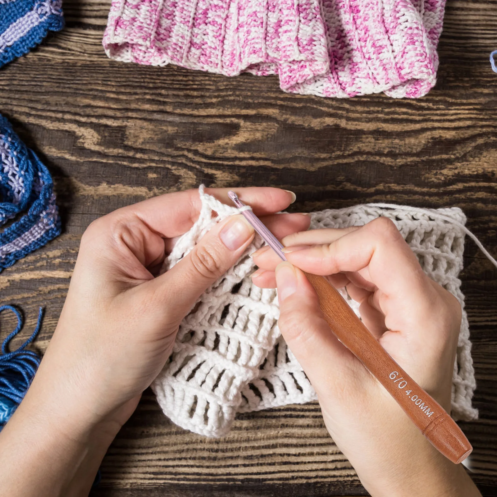 9Pcs Crochet Hooks Redwood Handle Aluminum Needles Sweater Knitting Supplies DIY Hats Scarves Gloves Handcraft Tools
9Pcs Crochet Hooks Redwood Handle Aluminum Needles Sweater Knitting Supplies DIY Hats Scarves Gloves Handcraft Tools