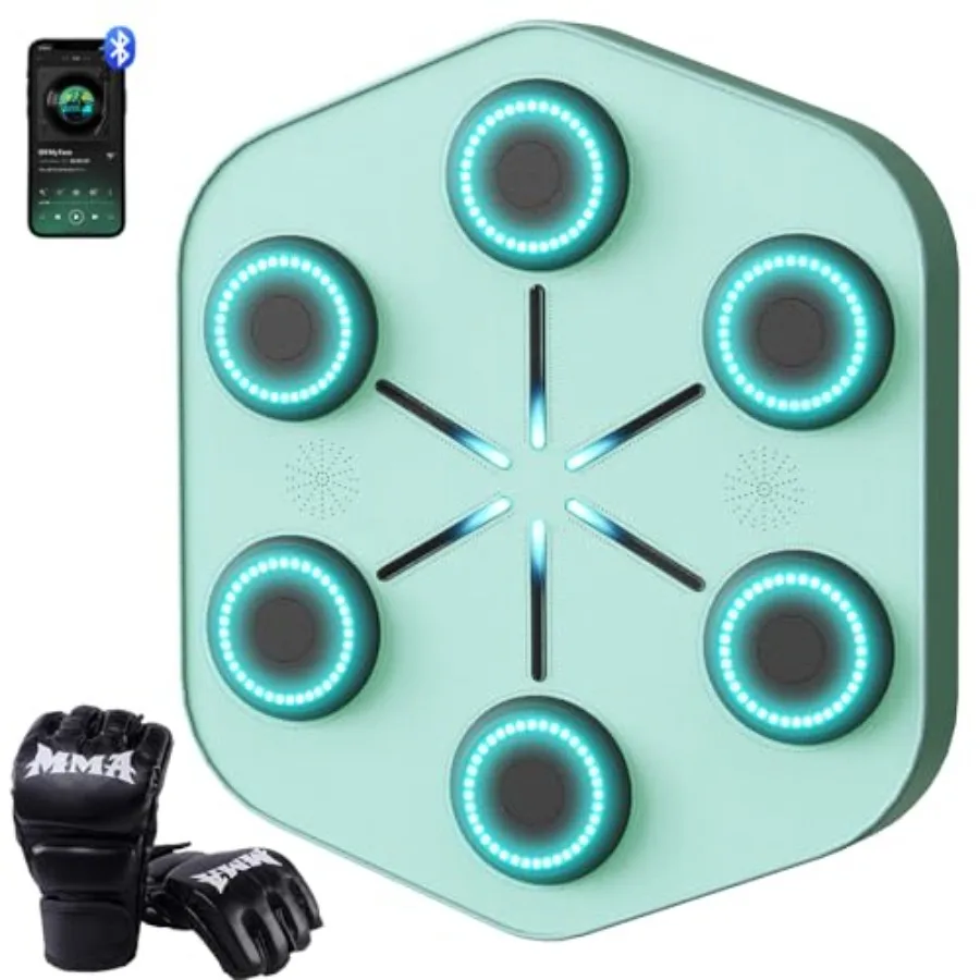 Music Boxing Machine L1 Smart Punching Machine with Beat-Synced Custom Lights APP Control Supports Phone Speaker Headphone Play
Music Boxing Machine L1 Smart Punching Machine with Beat-Synced Custom Lights APP Control Supports Phone Speaker Headphone Play