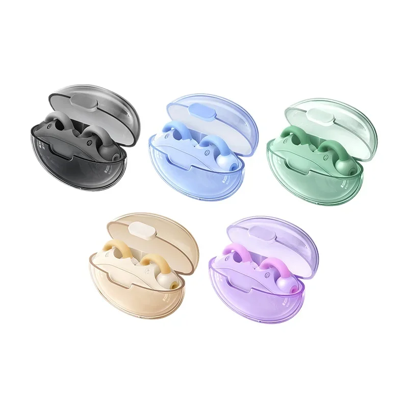 REMAX Crystal Series Transparent Clip on Call Music 5.3 Wireless Bluetooth Earphones CozyBuds W15
REMAX Crystal Series Transparent Clip on Call Music 5.3 Wireless Bluetooth Earphones CozyBuds W15