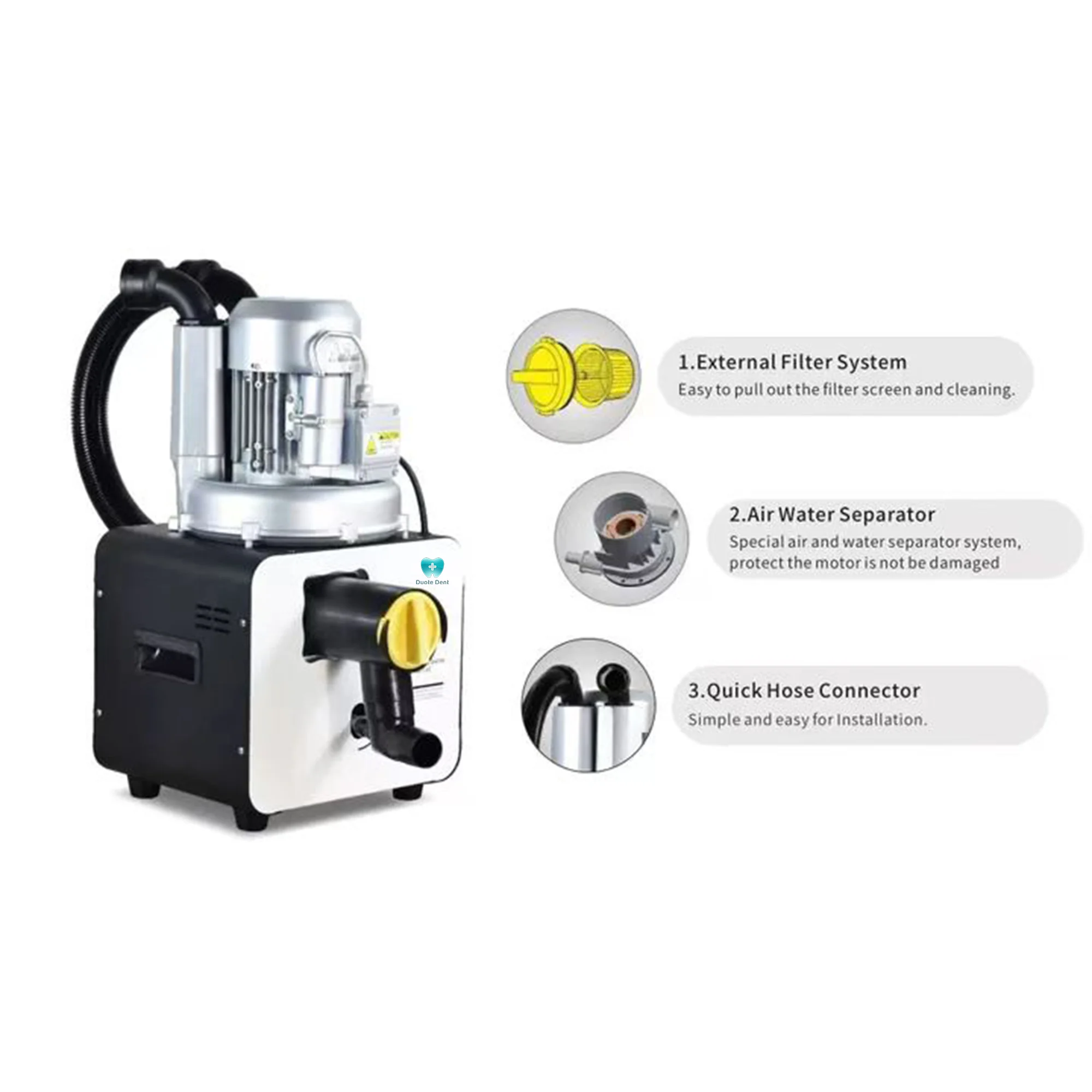 Портативный вакуумный аппарат 2025 года для клиник, поддерживающий однокомпонентную или двухкомпонентную систему (для одного или двух кресел)
Портативный вакуумный аппарат 2025 года для клиник, поддерживающий однокомпонентную или двухкомпонентную систему (для одного или двух кресел)