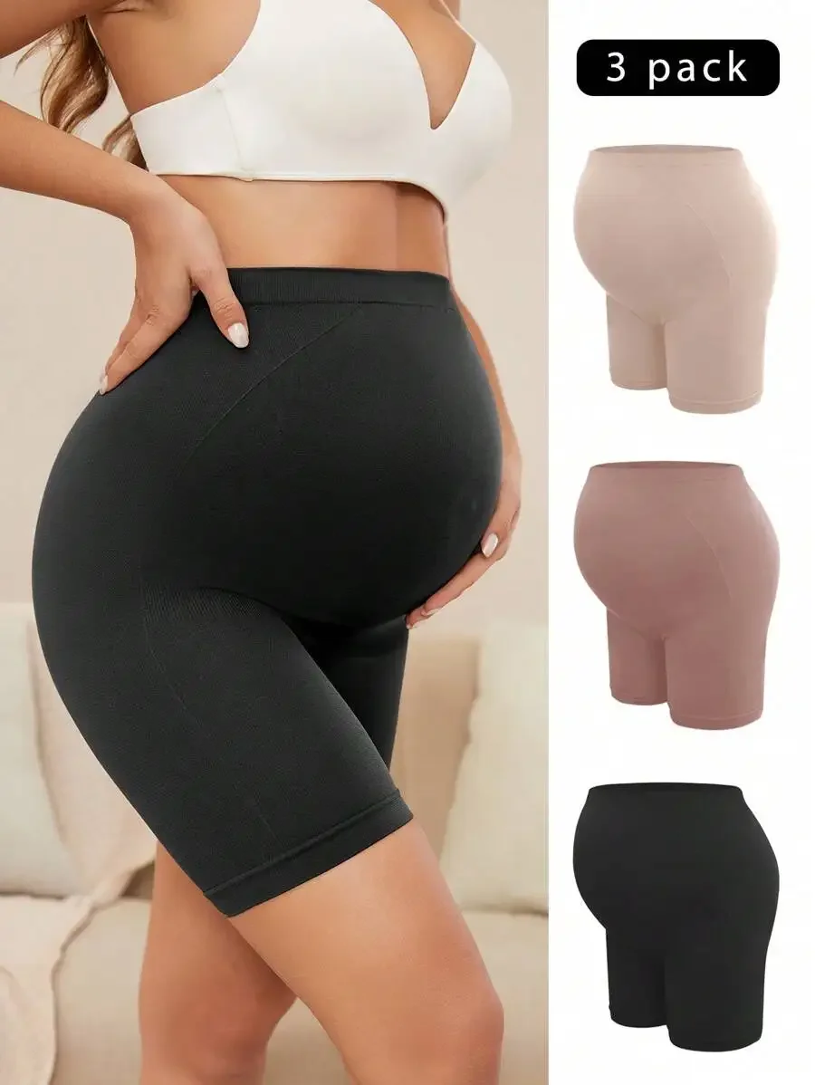 3 Pack Seamless High Waist Maternity Boyshort Panties For Women
3 Pack Seamless High Waist Maternity Boyshort Panties For Women