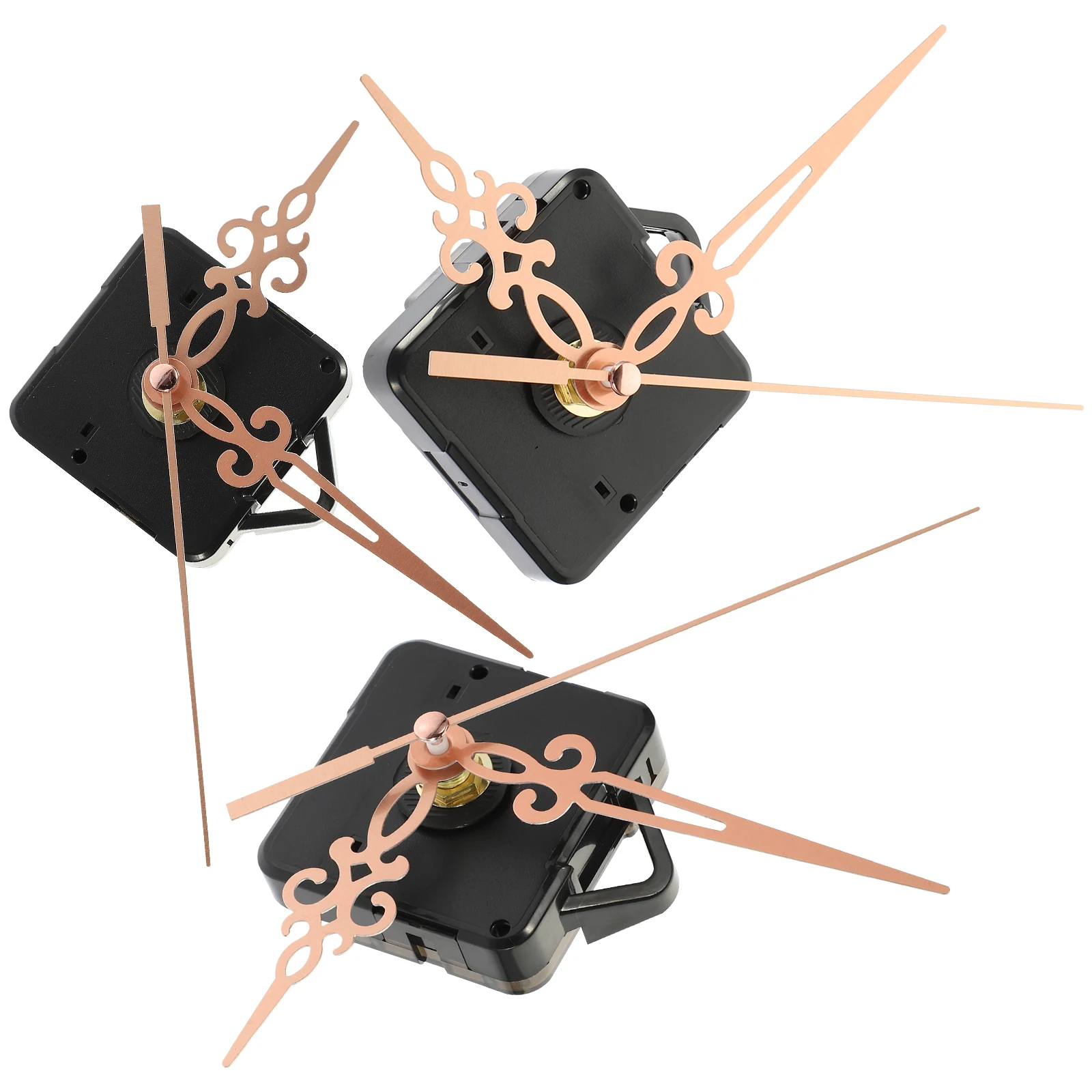 3 Sets Quartz Movement Silent Design Precise Timekeeping Plastic Mechanism Decorative Clock Kit Household Parts Wear Resistant
3 Sets Quartz Movement Silent Design Precise Timekeeping Plastic Mechanism Decorative Clock Kit Household Parts Wear Resistant