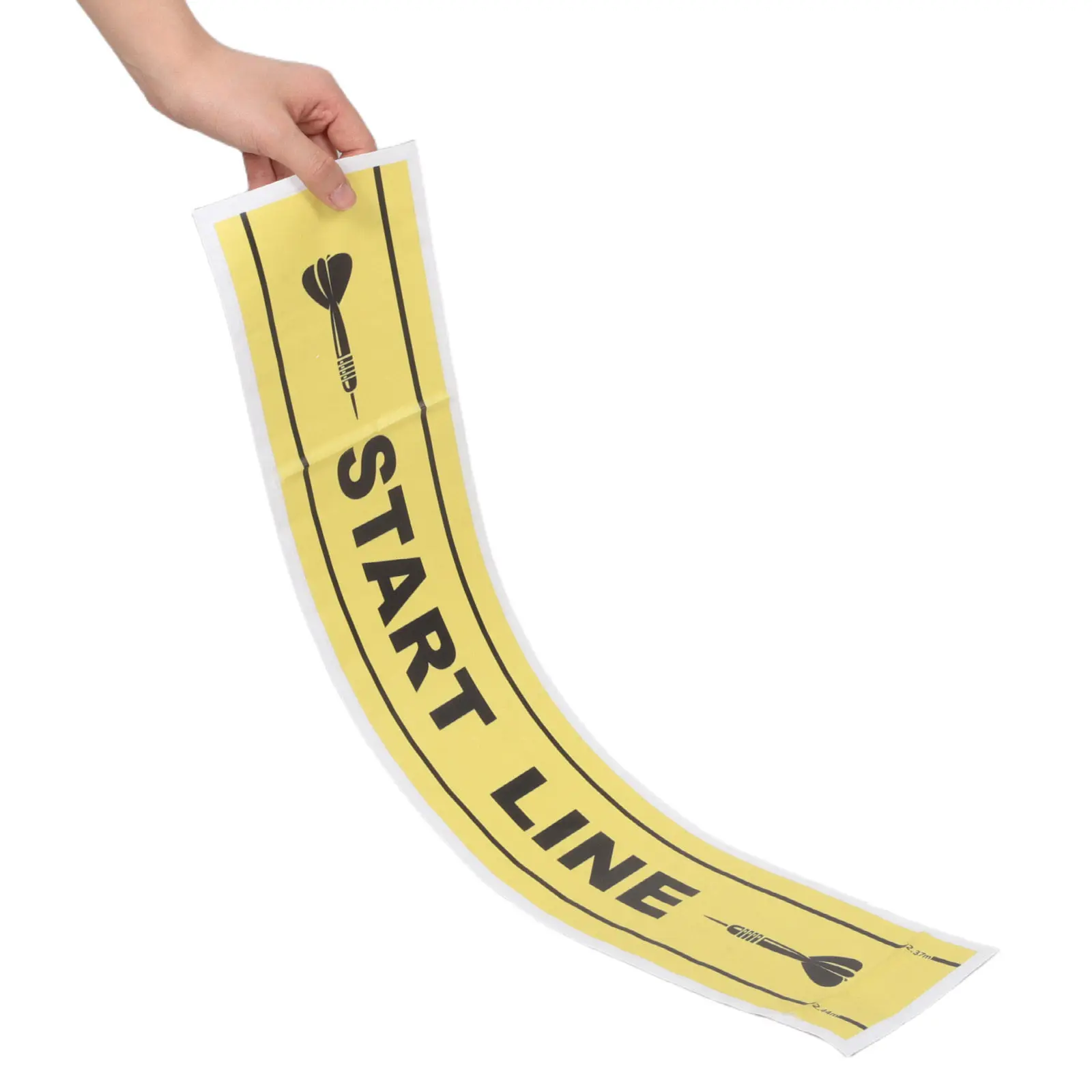 2Pcs Dart Floor Marker Sticker Self Adhesive Waterproof PVC Throw Line for Dartboard Game Room Bar Club Use Dart Throw Line
2Pcs Dart Floor Marker Sticker Self Adhesive Waterproof PVC Throw Line for Dartboard Game Room Bar Club Use Dart Throw Line