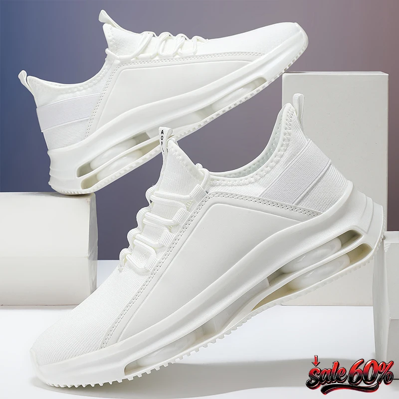  Men's Air Cushion Running Shoes Breathable Mesh Sneakers Casual Sports Shoes Non-slip Outdoor Jogging Footwear Plus Size 39-48
Men's Air Cushion Running Shoes Breathable Mesh Sneakers Casual Sports Shoes Non-slip Outdoor Jogging Footwear Plus Size 39-48