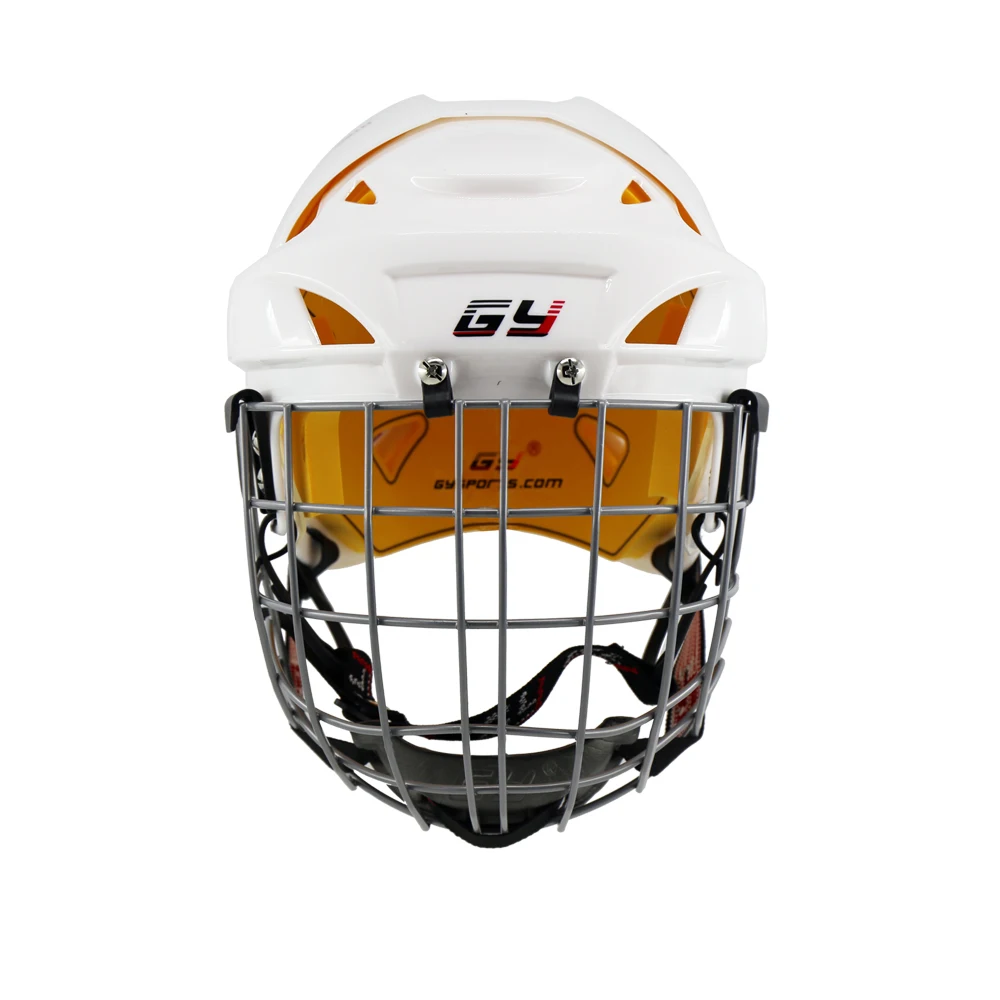 Professional Safety Helmet PP Ice Hockey Helmet with A3 Stainless Steel Wire Cage Face-Mask
Professional Safety Helmet PP Ice Hockey Helmet with A3 Stainless Steel Wire Cage Face-Mask
