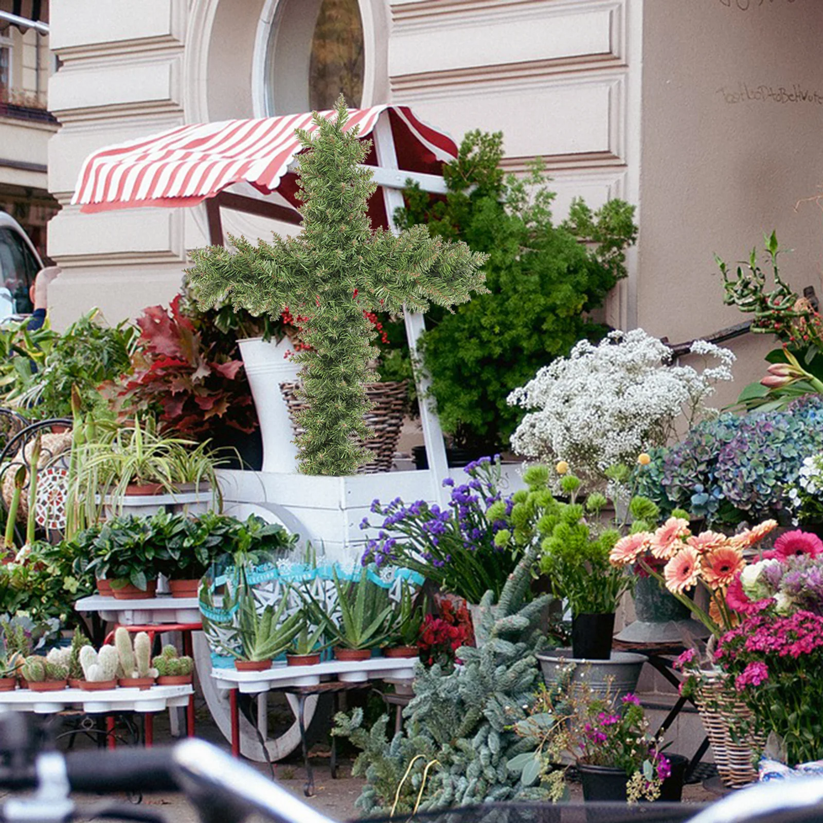 1pcs Iron Frame 8 Inch Cross Shaped Metal Garland Holder For Diy Wreath Making Christmas Easter Craft Wall Decor Wreath
1pcs Iron Frame 8 Inch Cross Shaped Metal Garland Holder For Diy Wreath Making Christmas Easter Craft Wall Decor Wreath