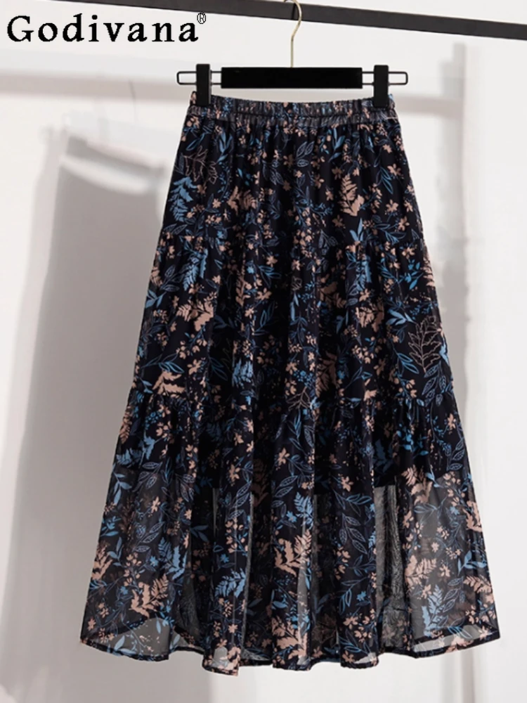 Летние модные юбки большого размера с эластичной резинкой на талии и цветочным принтом для девочек, универсальные качели для путешествий, пляжные свободные плиссированные юбки для снижения возраста
Летние модные юбки большого размера с эластичной резинкой на талии и цветочным принтом для девочек, универсальные качели для путешествий, пляжные свободные плиссированные юбки для снижения возраста