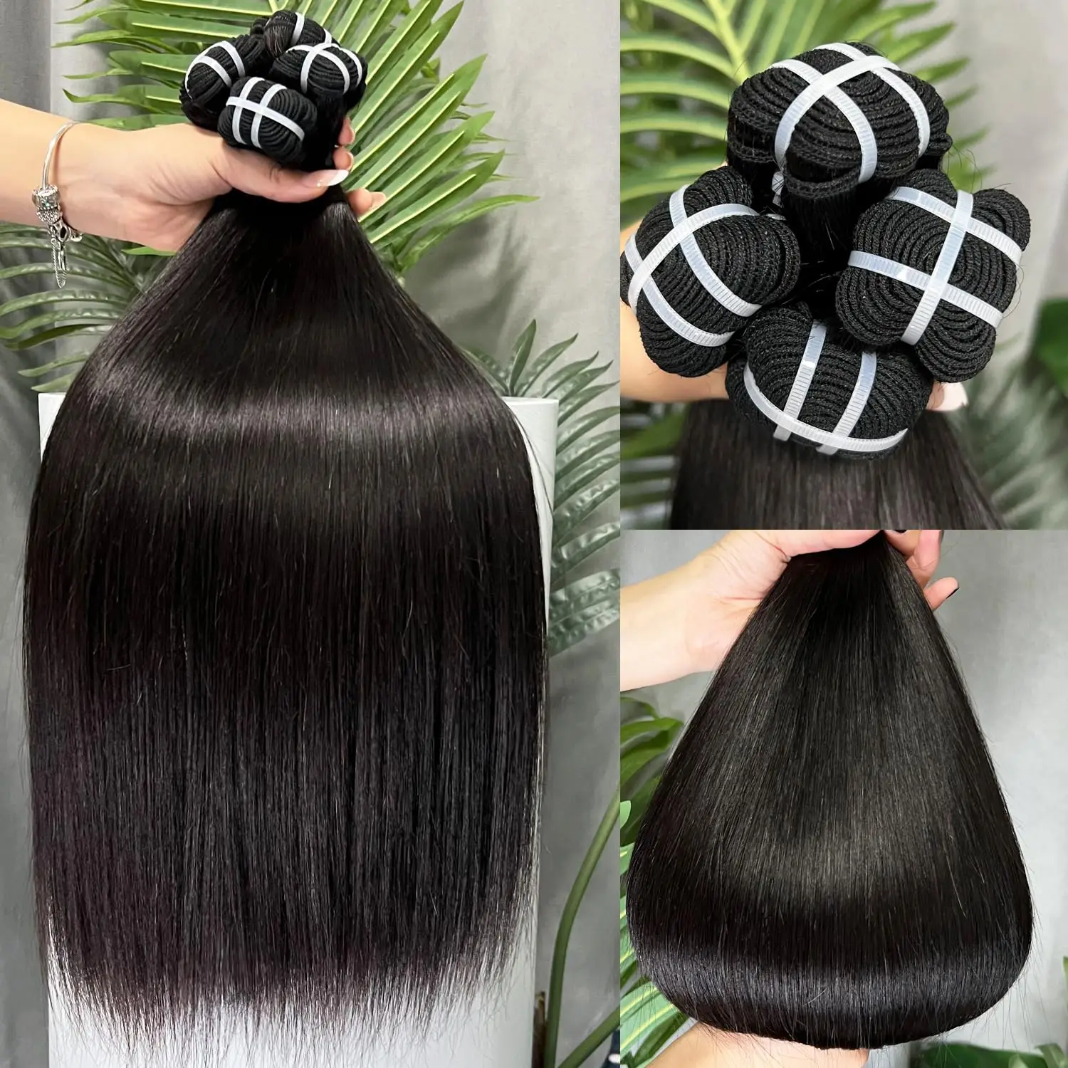 10A Human Hair Bundles Straight Human Hair Weave Bundles Unprocessed Virgin Hair Quick Weave Extensions Natural Black For Women
10A Human Hair Bundles Straight Human Hair Weave Bundles Unprocessed Virgin Hair Quick Weave Extensions Natural Black For Women