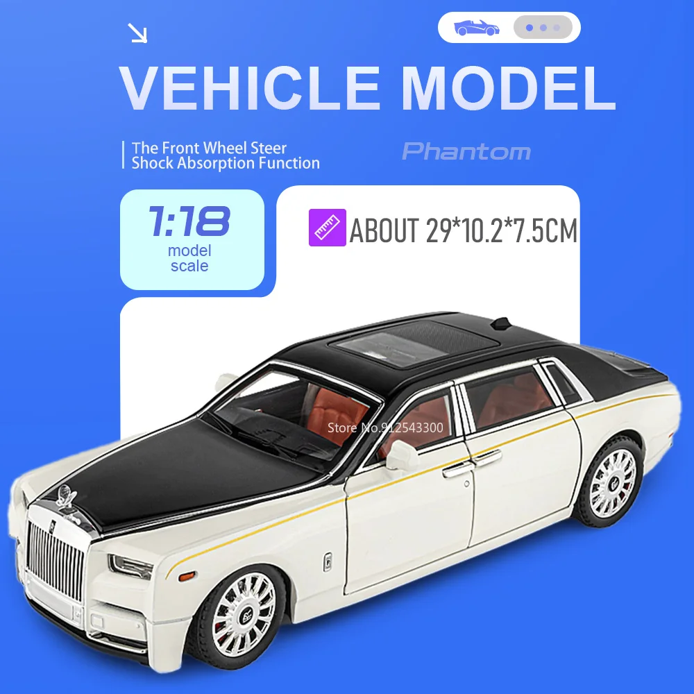 1:18 Scale Phantom Mustang GT500 Car Model Toy Doors Opened Pull Back Models Alloy Diecast Rubber Tires Vehicle for Fan Surprise
1:18 Scale Phantom Mustang GT500 Car Model Toy Doors Opened Pull Back Models Alloy Diecast Rubber Tires Vehicle for Fan Surprise