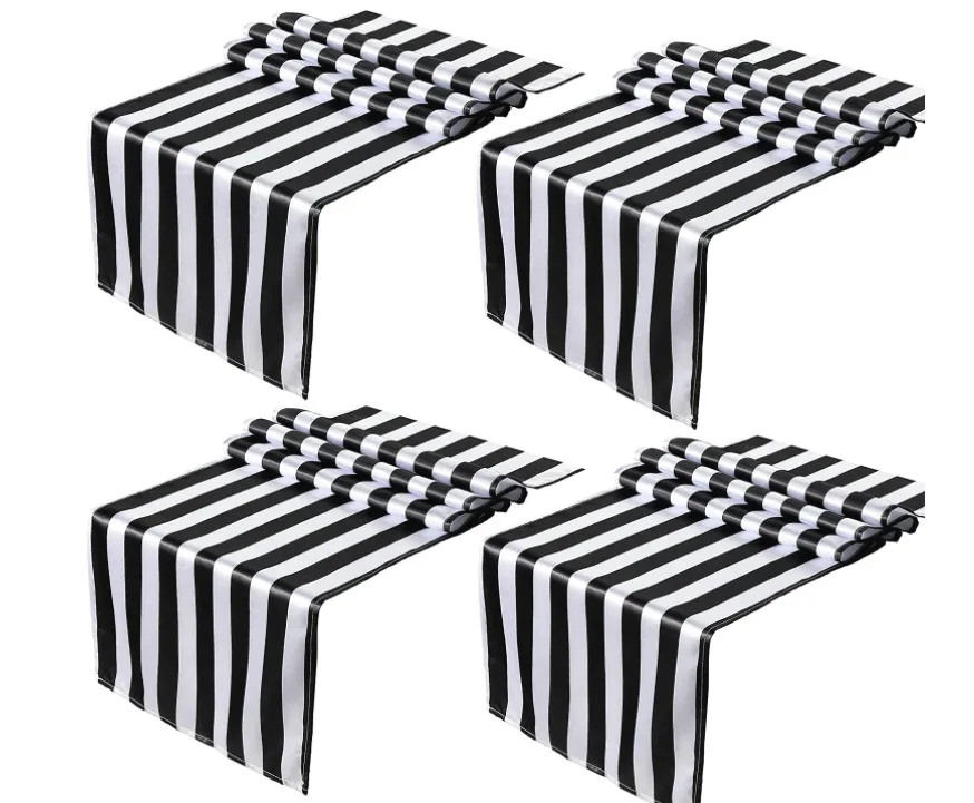 2024 Black and white striped table flag, light luxury fabric, tea table, shoe cabinet, simple and fresh style tablecloth
2024 Black and white striped table flag, light luxury fabric, tea table, shoe cabinet, simple and fresh style tablecloth