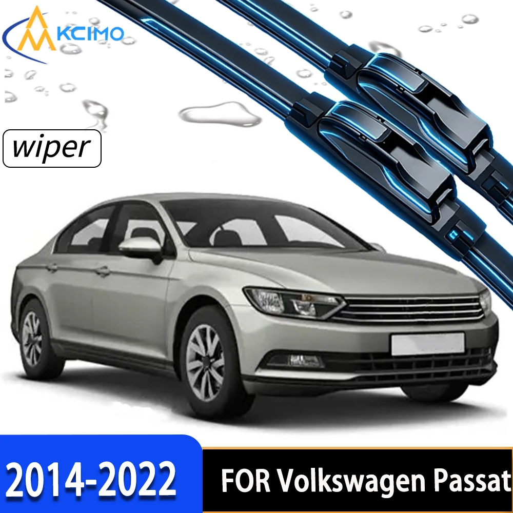 2Pcs Front Windshield Wiper Blades For Volkswagen Passat B8 2014-2022, High-Density Rubber Stable Wiping Direct Replacement
2Pcs Front Windshield Wiper Blades For Volkswagen Passat B8 2014-2022, High-Density Rubber Stable Wiping Direct Replacement