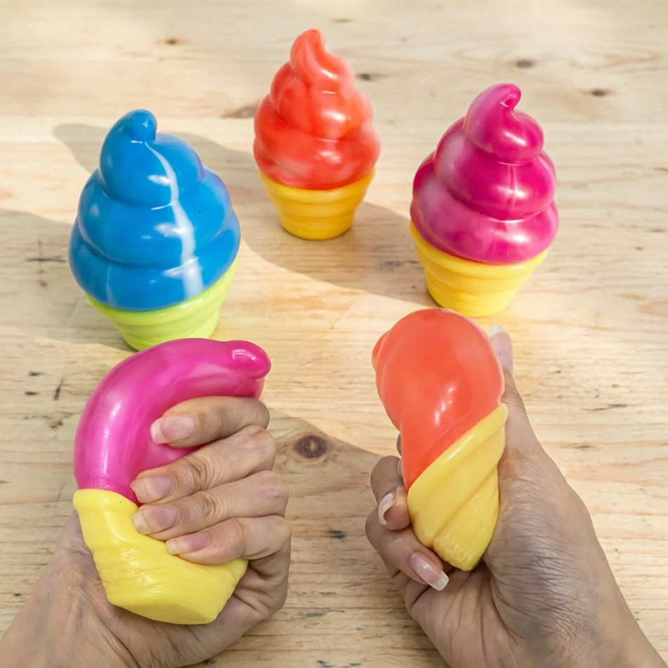 Hot Ice Cream Sensory Toys Stress Relieving Blocks Pinching Relieving Puzzle Solving Venting Children Souvenir
Hot Ice Cream Sensory Toys Stress Relieving Blocks Pinching Relieving Puzzle Solving Venting Children Souvenir