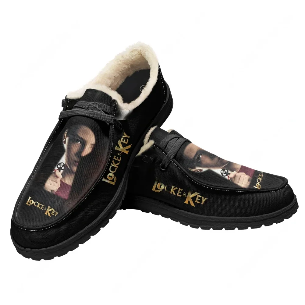 Locke & Key Velvet Flat Shoes Mens Womens Warm Shoe Indoor Outdoor Light Shoe Personalized Fashion Print Customize Couple Shoes
Locke & Key Velvet Flat Shoes Mens Womens Warm Shoe Indoor Outdoor Light Shoe Personalized Fashion Print Customize Couple Shoes