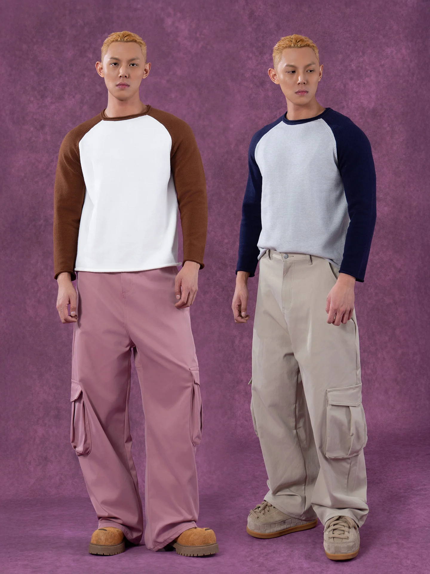 Loose Fit Long Sleeve T-Shirt Knitted Casual Wear Shoulder Insert Design Color Block Men's Fashion Straight Leg Sweatshirt
Loose Fit Long Sleeve T-Shirt Knitted Casual Wear Shoulder Insert Design Color Block Men's Fashion Straight Leg Sweatshirt