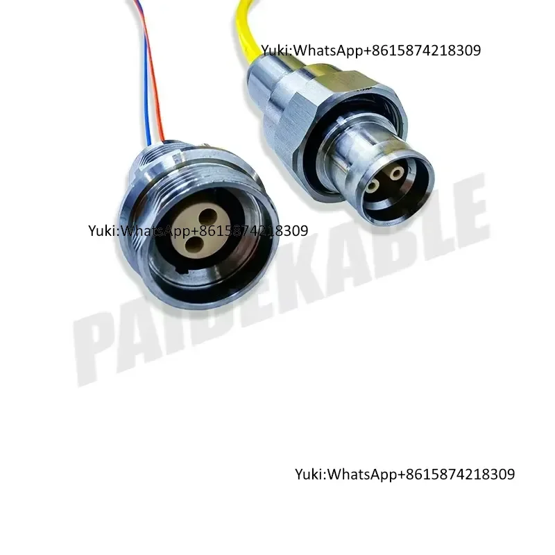 2 Cores Single Mode Optical Fiber 2SMF Stainless Steel Waterproof Underwater and Subsea Connector with 2000m Operating Depth
2 Cores Single Mode Optical Fiber 2SMF Stainless Steel Waterproof Underwater and Subsea Connector with 2000m Operating Depth