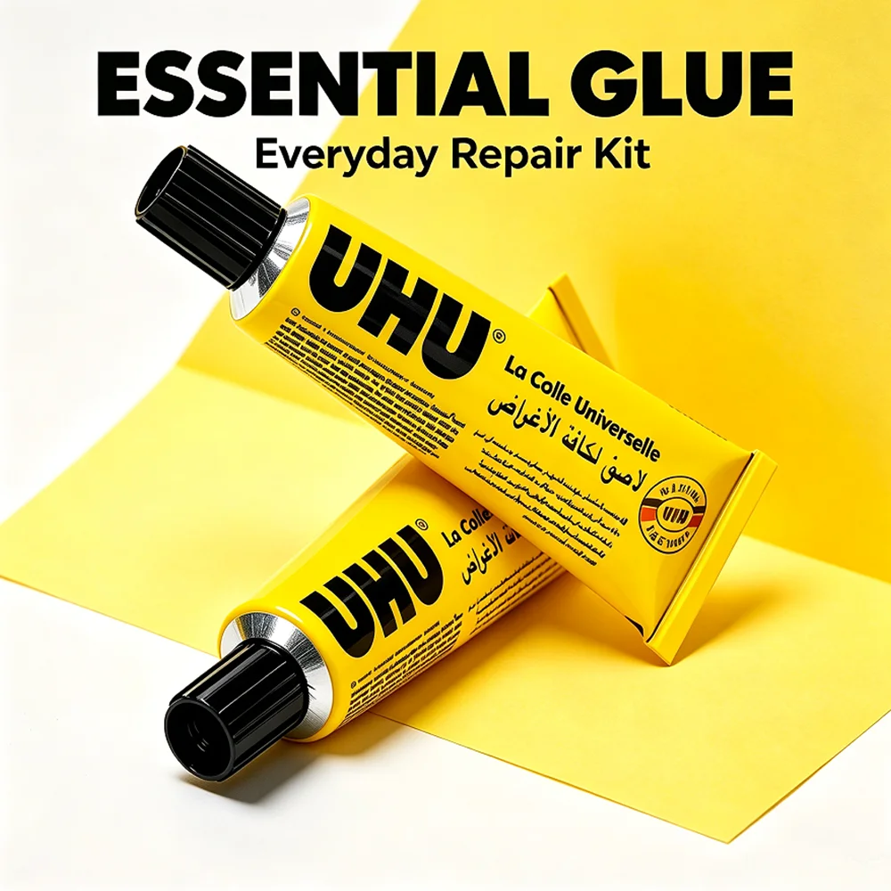 35ml UHU All-Purpose Adhesive Glue Extra Strong Clear Craft Glue for DIY Handmade Models Fabric Leather
35ml UHU All-Purpose Adhesive Glue Extra Strong Clear Craft Glue for DIY Handmade Models Fabric Leather