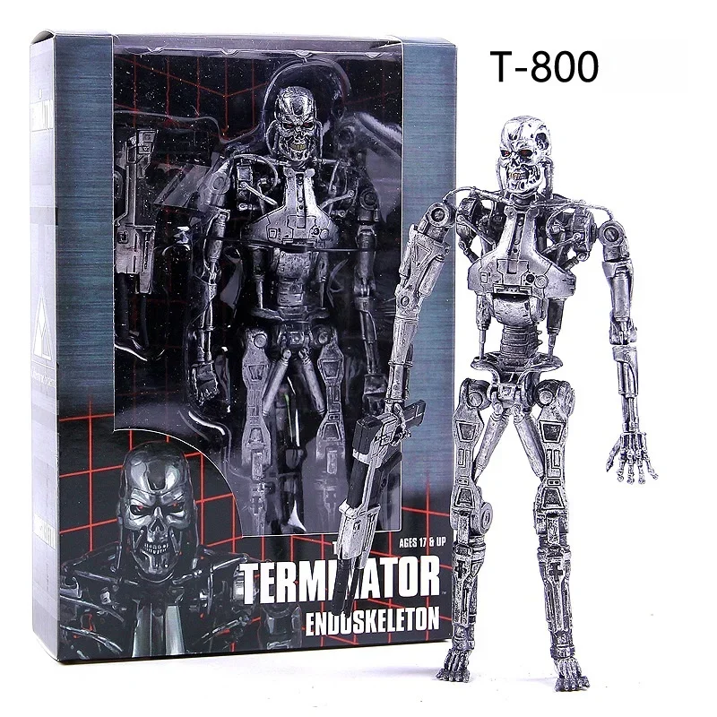 100% New NECA Terminator T800 Endoskeleton Future Warrior Model Articulated Collectible Action Figure Gifts In Stock
100% New NECA Terminator T800 Endoskeleton Future Warrior Model Articulated Collectible Action Figure Gifts In Stock