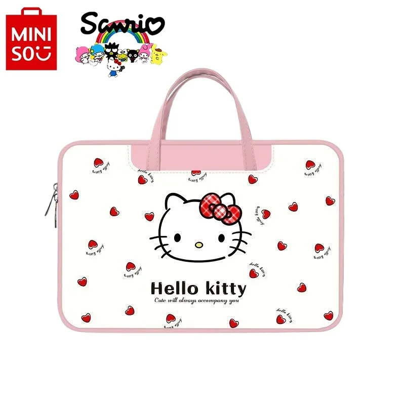Hello Kitt New Computer Storage Bag Fashionable and High Quality Women's Handheld Briefcase Cartoon Versatile Tablet Storage Bag
Hello Kitt New Computer Storage Bag Fashionable and High Quality Women's Handheld Briefcase Cartoon Versatile Tablet Storage Bag