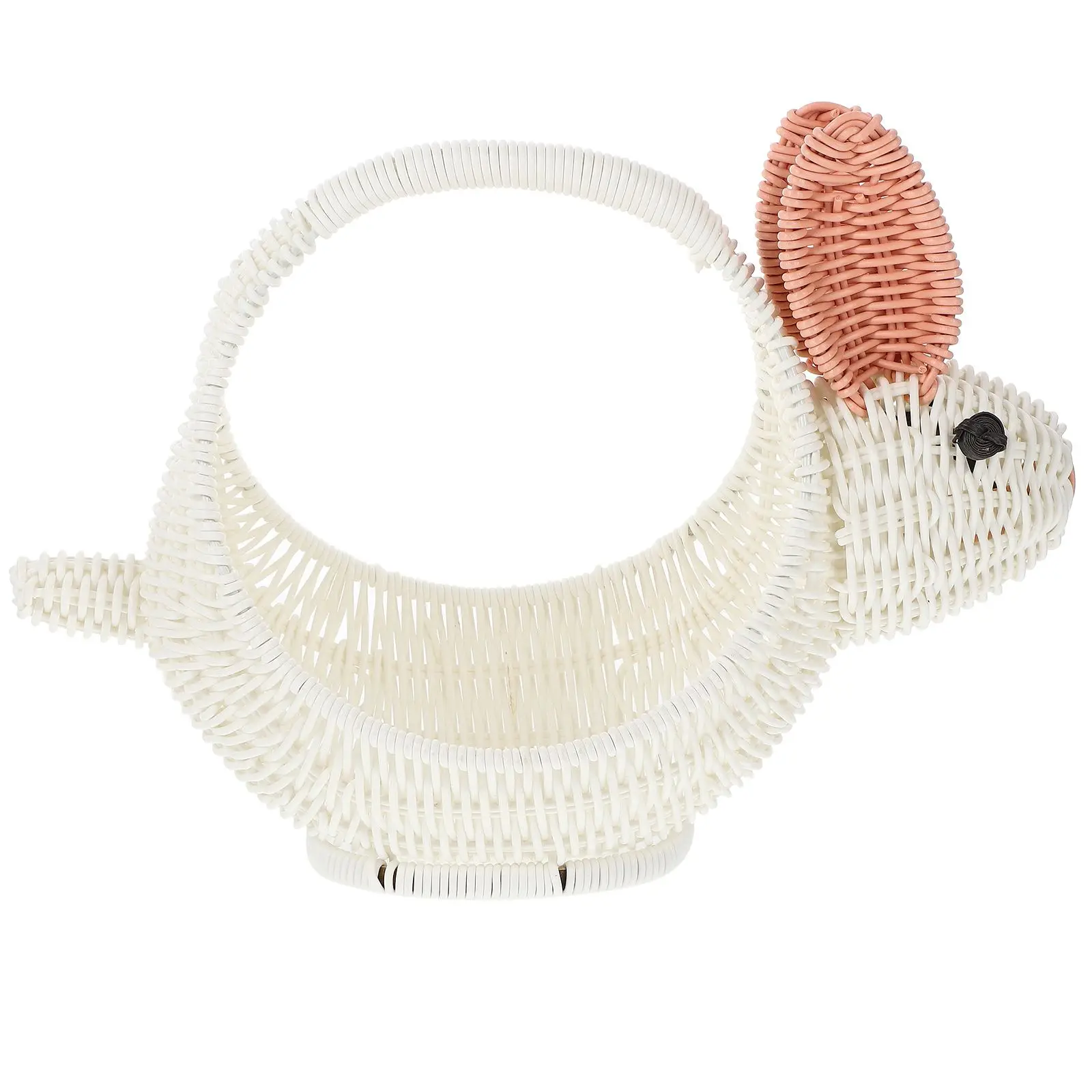 Wicker Basket Rattan Fruit Baskets Kitchen Countertop Toy Storage Handle Plastic Imitation Rattan Snacks Bread Household Storage
Wicker Basket Rattan Fruit Baskets Kitchen Countertop Toy Storage Handle Plastic Imitation Rattan Snacks Bread Household Storage