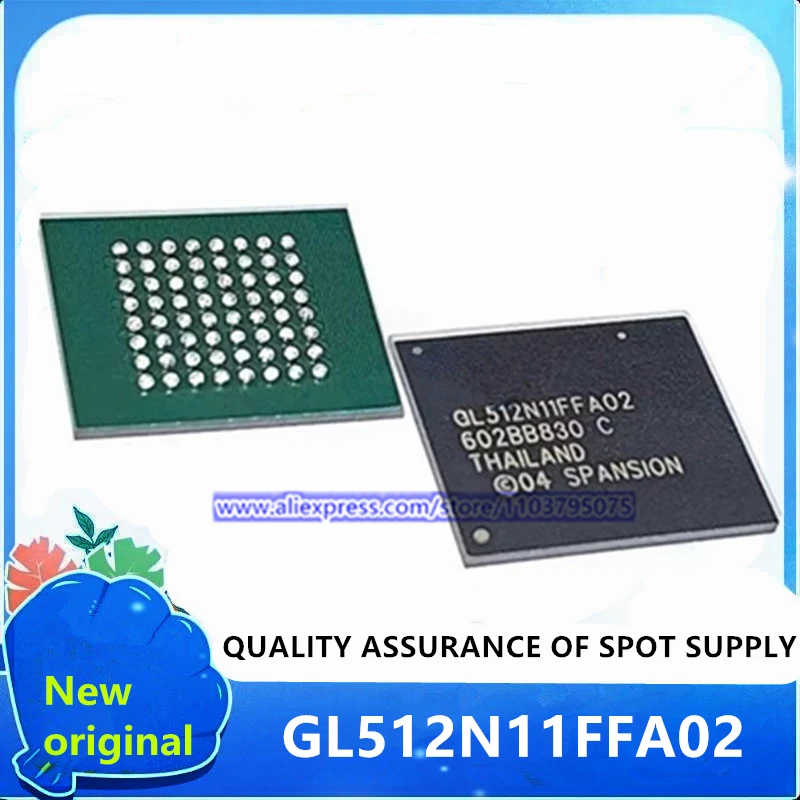 5pcs/lot Original GL512N11FFA02 S29GL512N11FFA02 BGA64 100% New and Genuine
5pcs/lot Original GL512N11FFA02 S29GL512N11FFA02 BGA64 100% New and Genuine